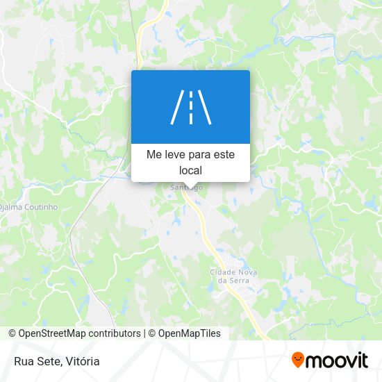 Rua Sete mapa