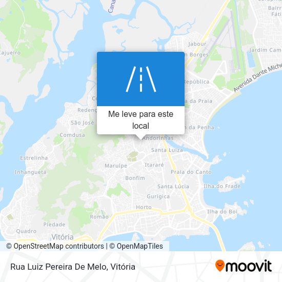 Rua Luiz Pereira De Melo mapa
