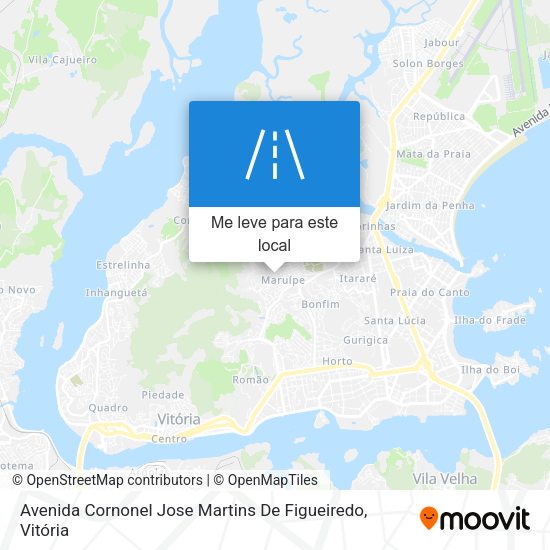 Avenida Cornonel Jose Martins De Figueiredo mapa