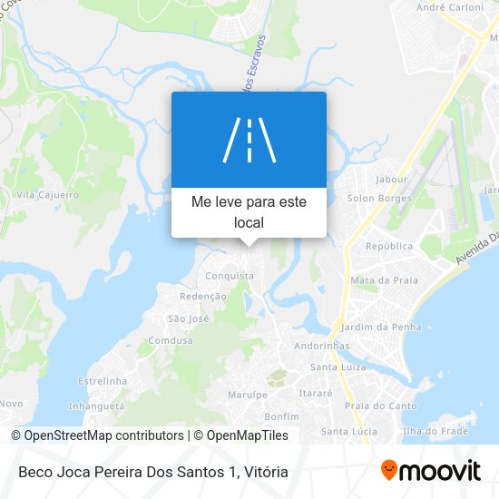Beco Joca Pereira Dos Santos 1 mapa