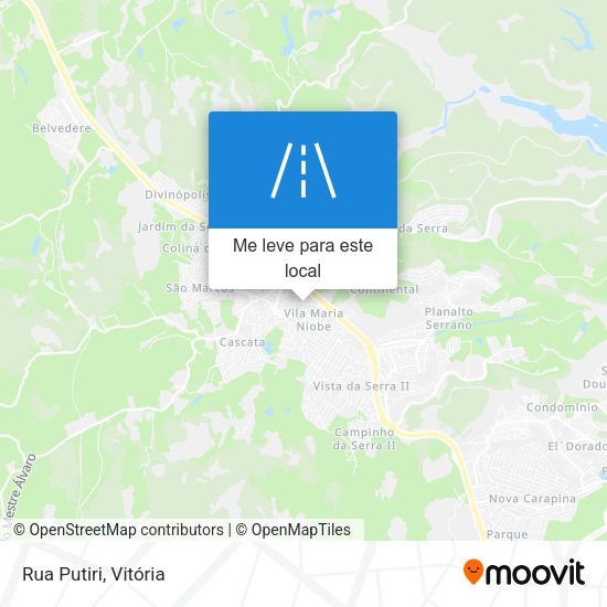 Rua Putiri mapa