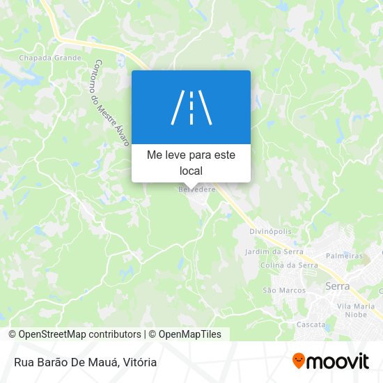Rua Barão De Mauá mapa