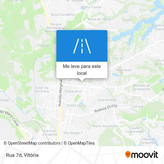 Rua 7d mapa