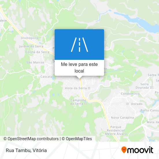 Rua Tambu mapa