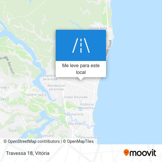 Travessa 18 mapa