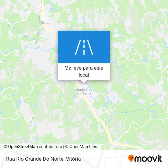 Rua Rio Grande Do Norte mapa