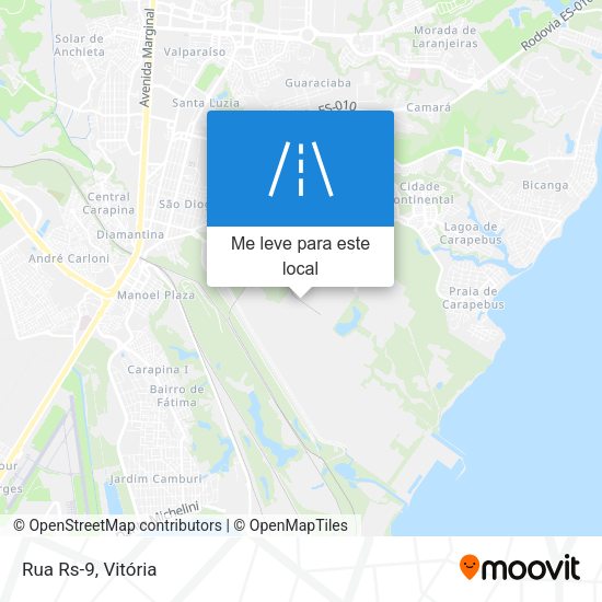 Rua Rs-9 mapa