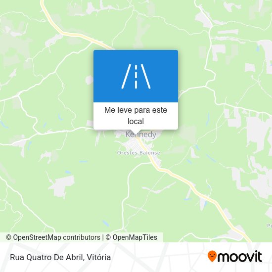 Rua Quatro De Abril mapa