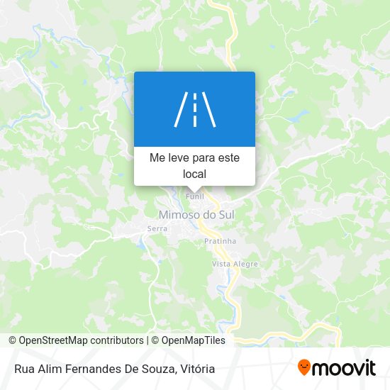 Rua Alim Fernandes De Souza mapa