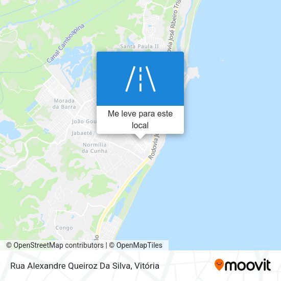 Rua Alexandre Queiroz Da Silva mapa