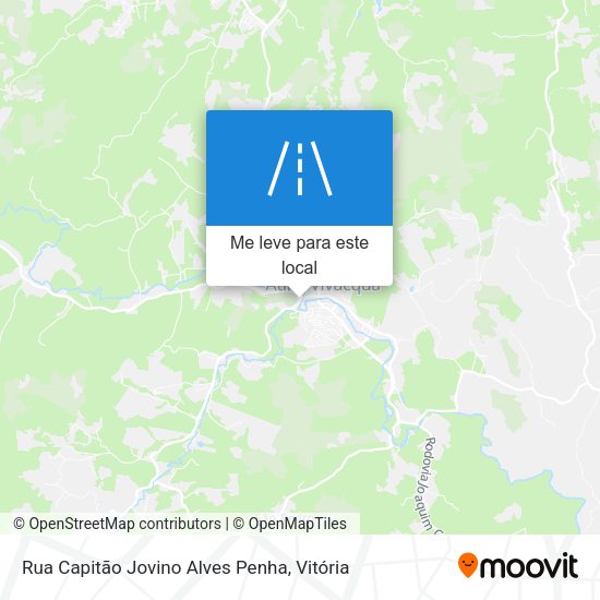 Rua Capitão Jovino Alves Penha mapa