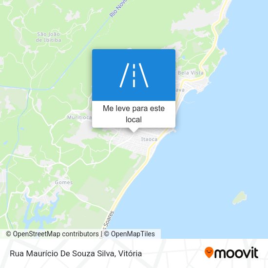 Rua Maurício De Souza Silva mapa