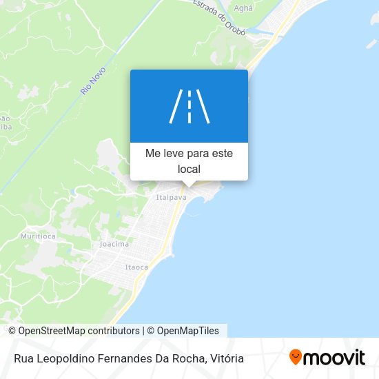 Rua Leopoldino Fernandes Da Rocha mapa