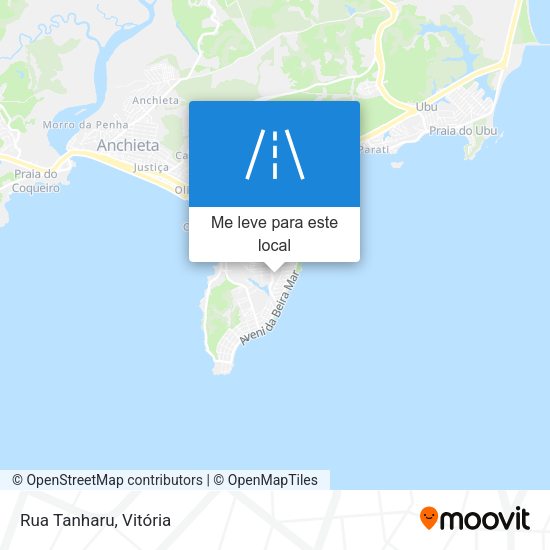 Rua Tanharu mapa