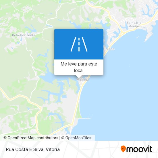 Rua Costa E Silva mapa