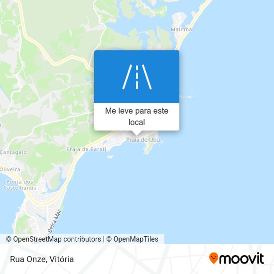 Rua Onze mapa