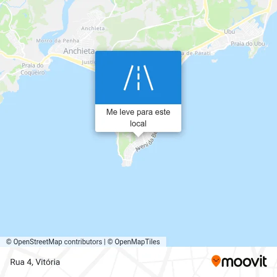 Rua 4 mapa