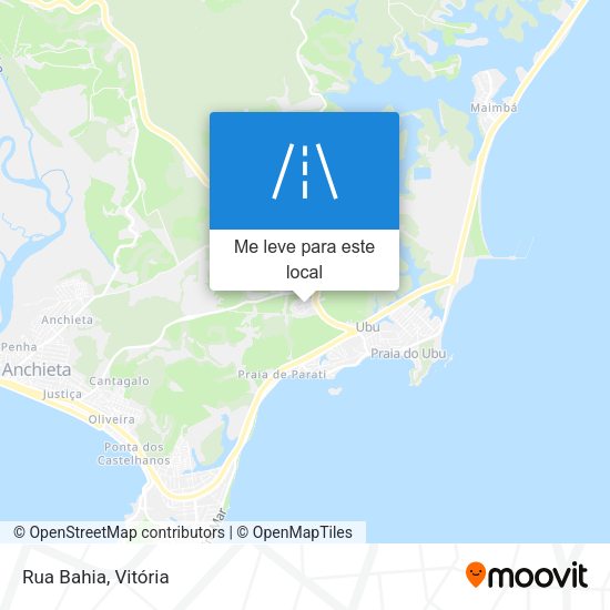 Rua Bahia mapa