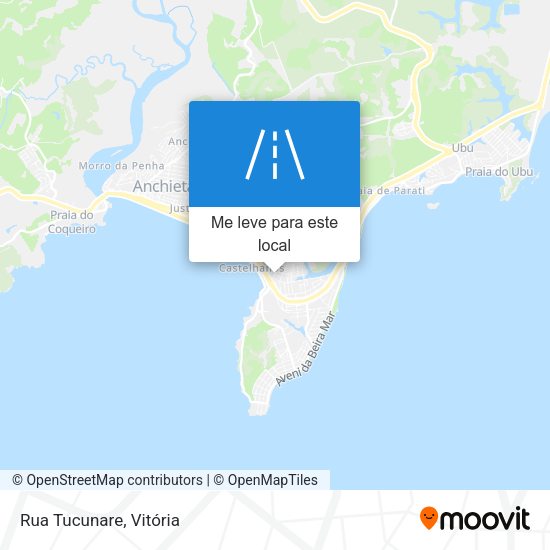 Rua Tucunare mapa