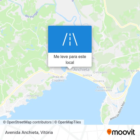 Avenida Anchieta mapa