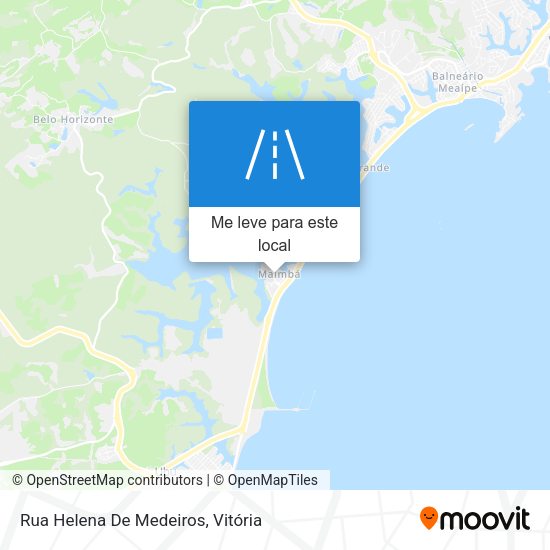 Rua Helena De Medeiros mapa