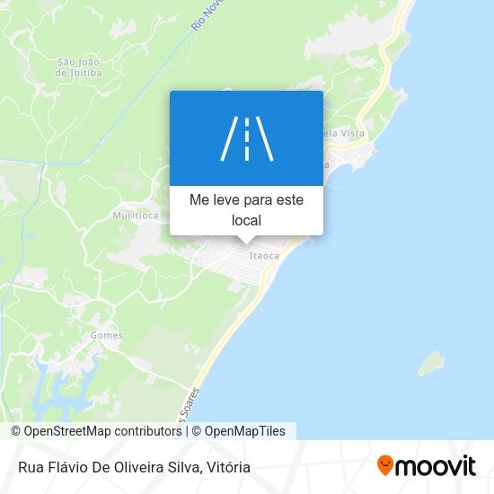 Rua Flávio De Oliveira Silva mapa