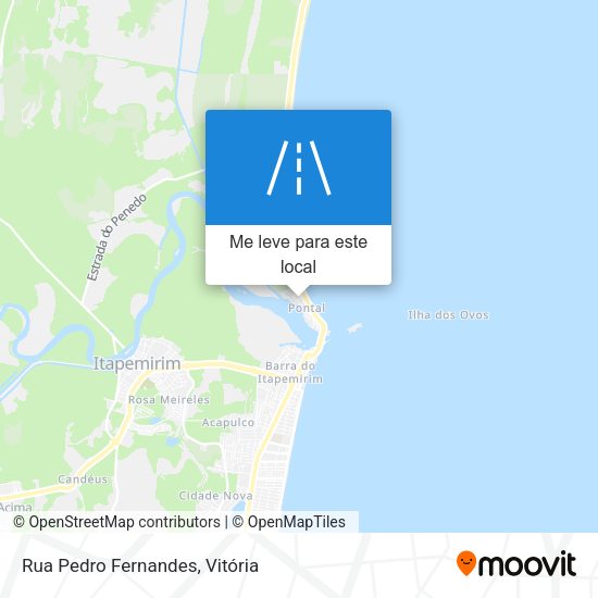 Rua Pedro Fernandes mapa