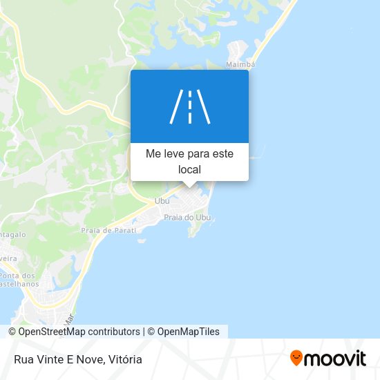 Rua Vinte E Nove mapa