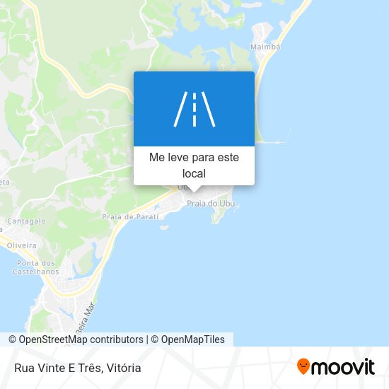 Rua Vinte E Três mapa