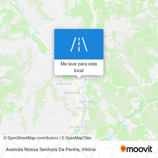 Avenida Nossa Senhora Da Penha mapa