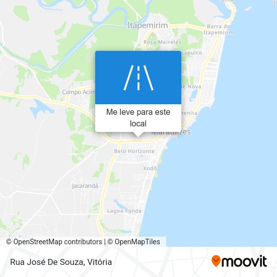 Rua José De Souza mapa