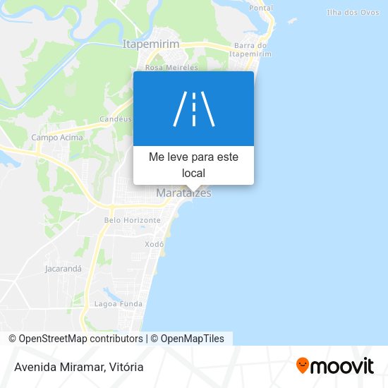Avenida Miramar mapa