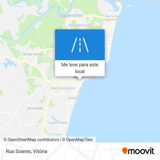 Rua Soares mapa