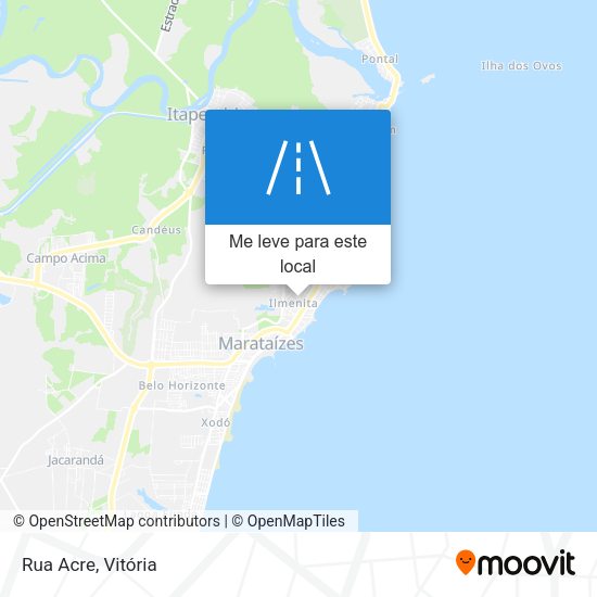 Rua Acre mapa