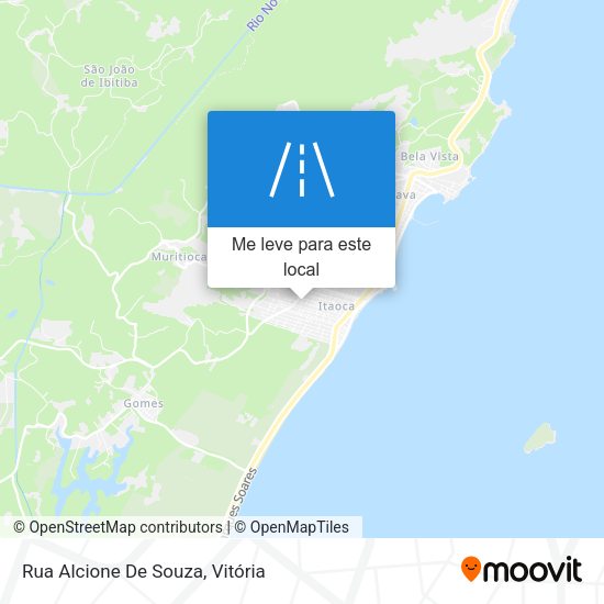 Rua Alcione De Souza mapa