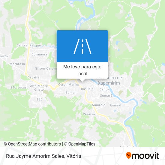 Rua Jayme Amorim Sales mapa