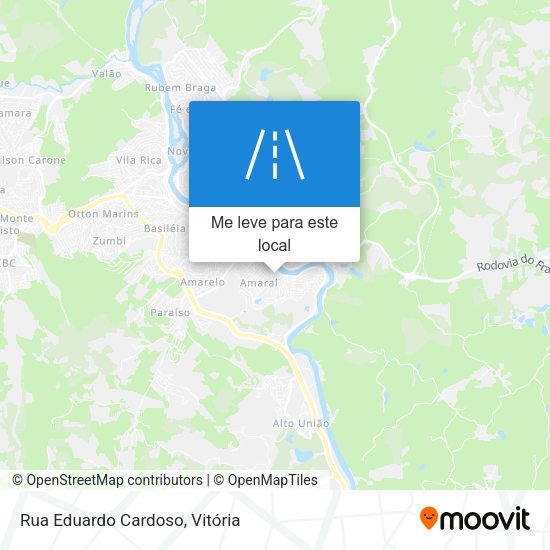 Rua Eduardo Cardoso mapa