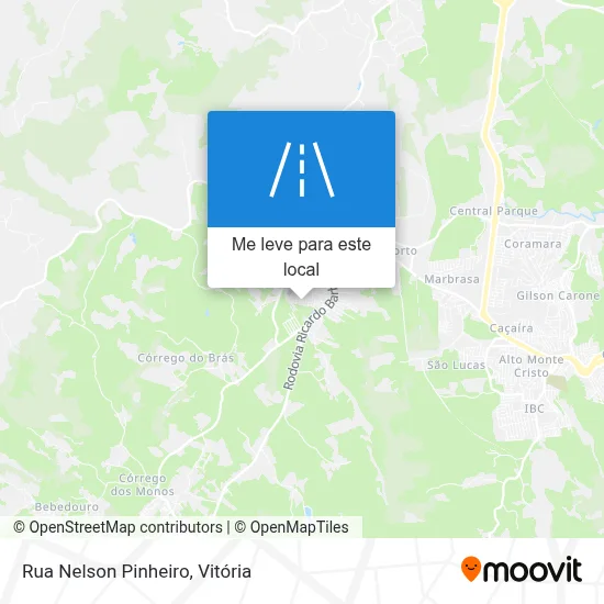 Rua Nelson Pinheiro mapa