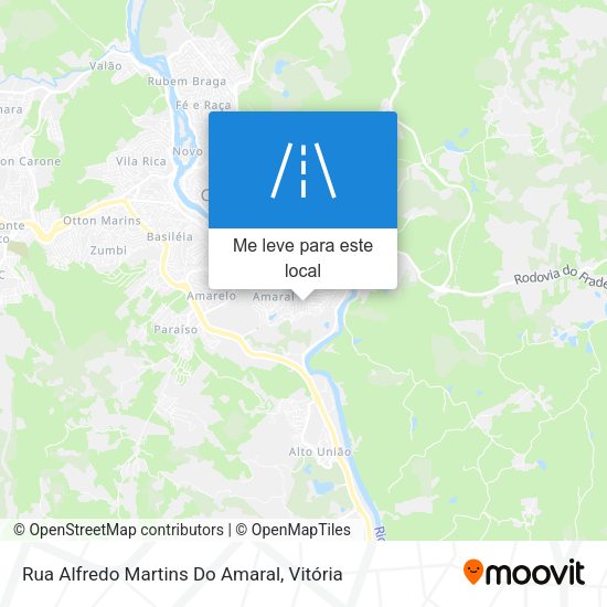 Rua Alfredo Martins Do Amaral mapa