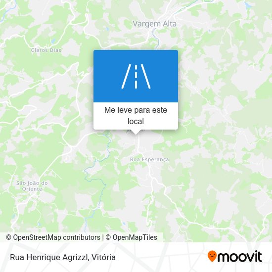 Rua Henrique Agrizzl mapa