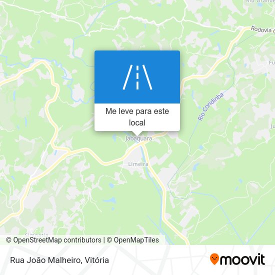 Rua João Malheiro mapa