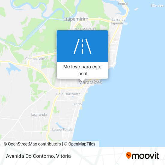 Avenida Do Contorno mapa