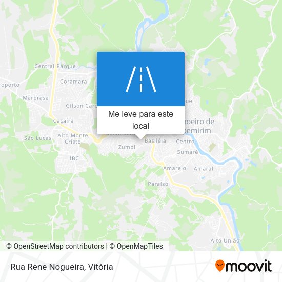 Rua Rene Nogueira mapa