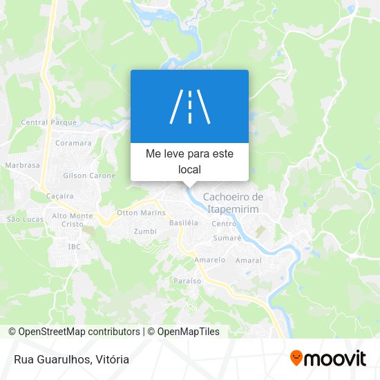 Rua Guarulhos mapa