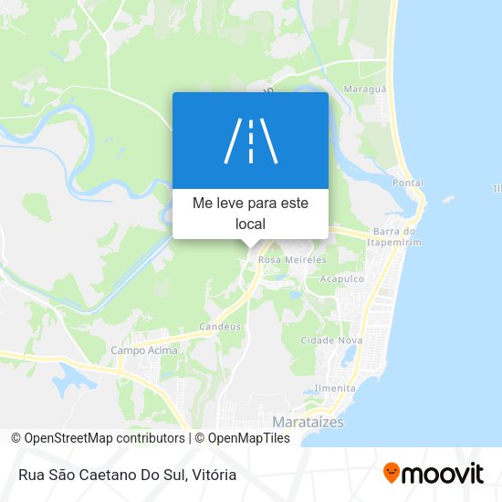 Rua São Caetano Do Sul mapa