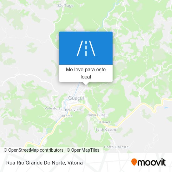 Rua Rio Grande Do Norte mapa