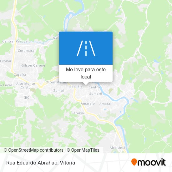 Rua Eduardo Abrahao mapa