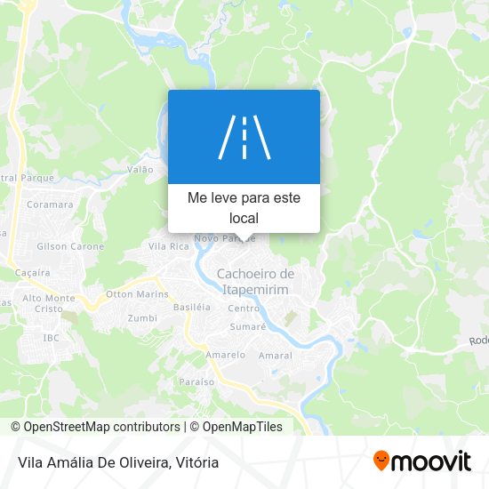 Vila Amália De Oliveira mapa