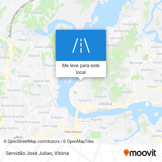 Servidão José Juliao mapa