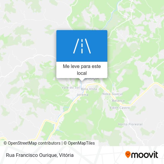 Rua Francisco Ourique mapa